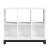 Garretson White Bookcase from Homelegance - Luna Furniture
