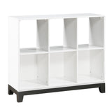Garretson White Bookcase from Homelegance - Luna Furniture