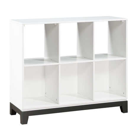 Garretson White Bookcase from Homelegance - Luna Furniture
