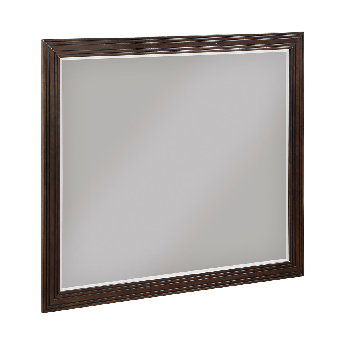 Niles White/Cherry Mirror (Mirror Only) from Homelegance - Luna Furniture