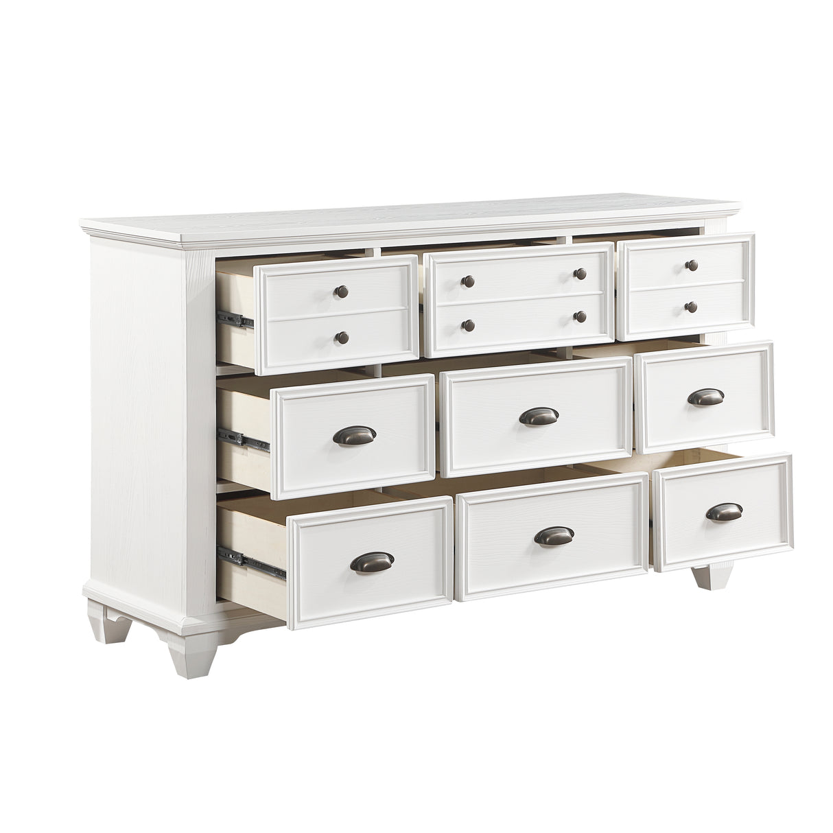 Mackinac White Panel Bedroom Set from Homelegance - Luna Furniture