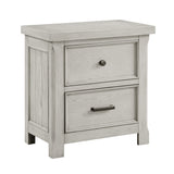 Providence Light Gray 4-Piece Bedroom Set (Queen Bed, Nightstand, Dresser, Mirror) from Homelegance - Luna Furniture