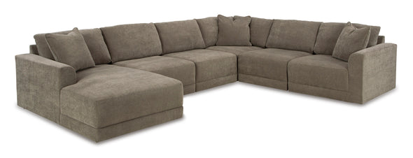 Raeanna Storm 6-Piece LAF Sectional