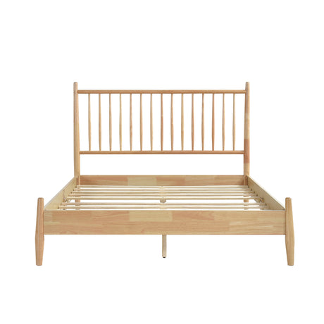 Brickell Natural Full Platform Bed from Homelegance - Luna Furniture