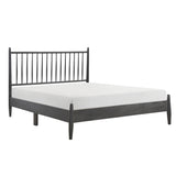 Brickell Gray Queen Platform Bed from Homelegance - Luna Furniture