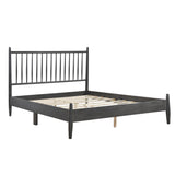 Brickell Gray Queen Platform Bed from Homelegance - Luna Furniture