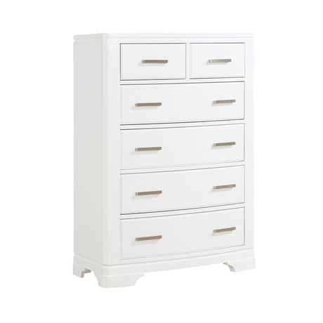 Hudson White Storage Platform Bedroom Set from Homelegance - Luna Furniture