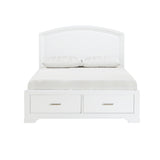 Hudson White Storage Platform Youth Bedroom Set from Homelegance - Luna Furniture