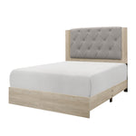 Whiting Natural Full Upholstered Panel Bed