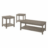 Bainbridge Weathered Gray 3-Piece Pack Occasional Set from Homelegance - Luna Furniture