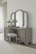 1546-15* (2) Vanity Dresser with Mirror - Luna Furniture