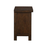 Logandale Brown 4-Piece Bedroom Set (Queen Bed, Nightstand, Dresser, Mirror) from Homelegance - Luna Furniture