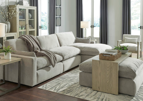 Sophie Gray 3-Piece RAF Chaise Sectional