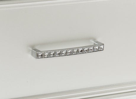 Salon White Nightstand from Homelegance - Luna Furniture