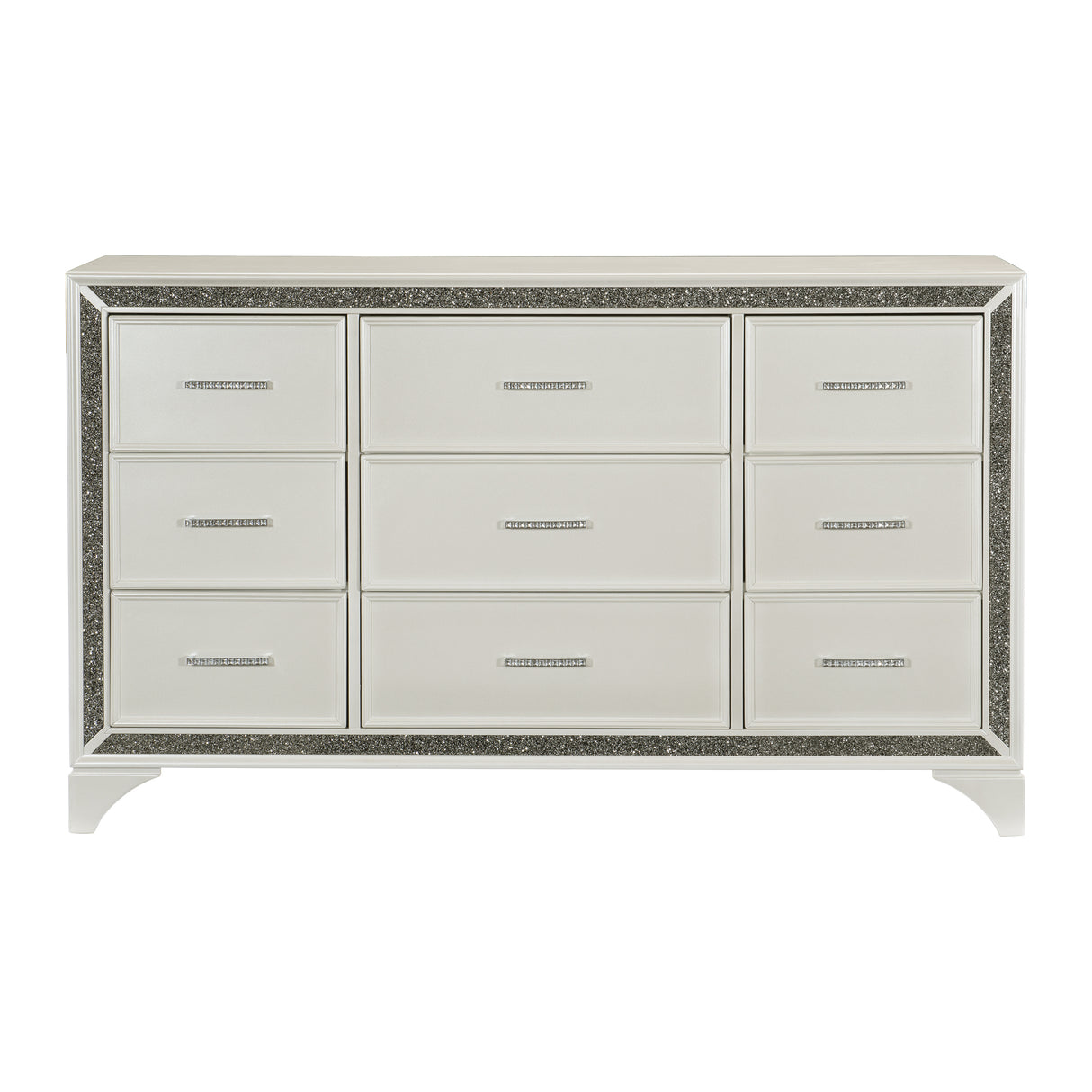 Salon White Dresser from Homelegance - Luna Furniture