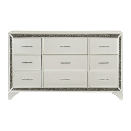 Salon White Dresser from Homelegance - Luna Furniture