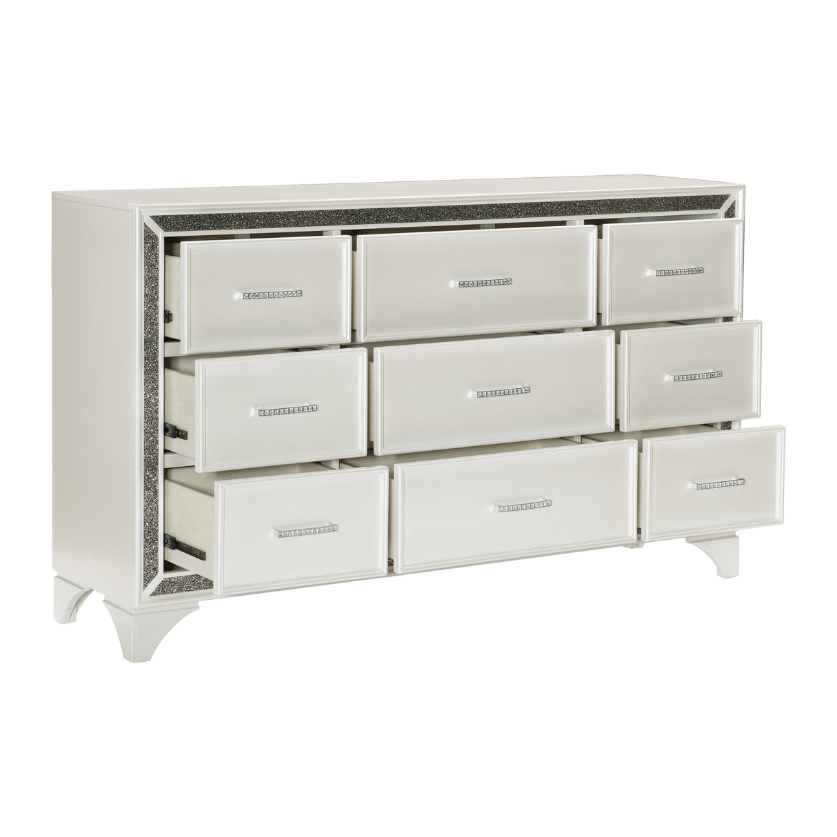 Salon White Dresser from Homelegance - Luna Furniture