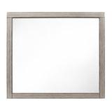 Zephyr Light Gray Mirror (Mirror Only) from Homelegance - Luna Furniture