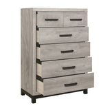 Zephyr Light Gray Panel Youth Bedroom Set from Homelegance - Luna Furniture