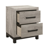 Zephyr Light Gray Panel Bedroom Set from Homelegance - Luna Furniture