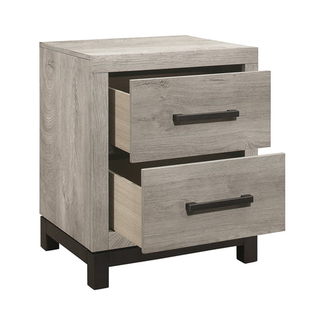 Zephyr Light Gray Panel Bedroom Set from Homelegance - Luna Furniture