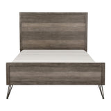 Urbanite Gray Queen Panel Bed from Homelegance - Luna Furniture