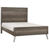 Urbanite Gray Queen Panel Bed from Homelegance - Luna Furniture