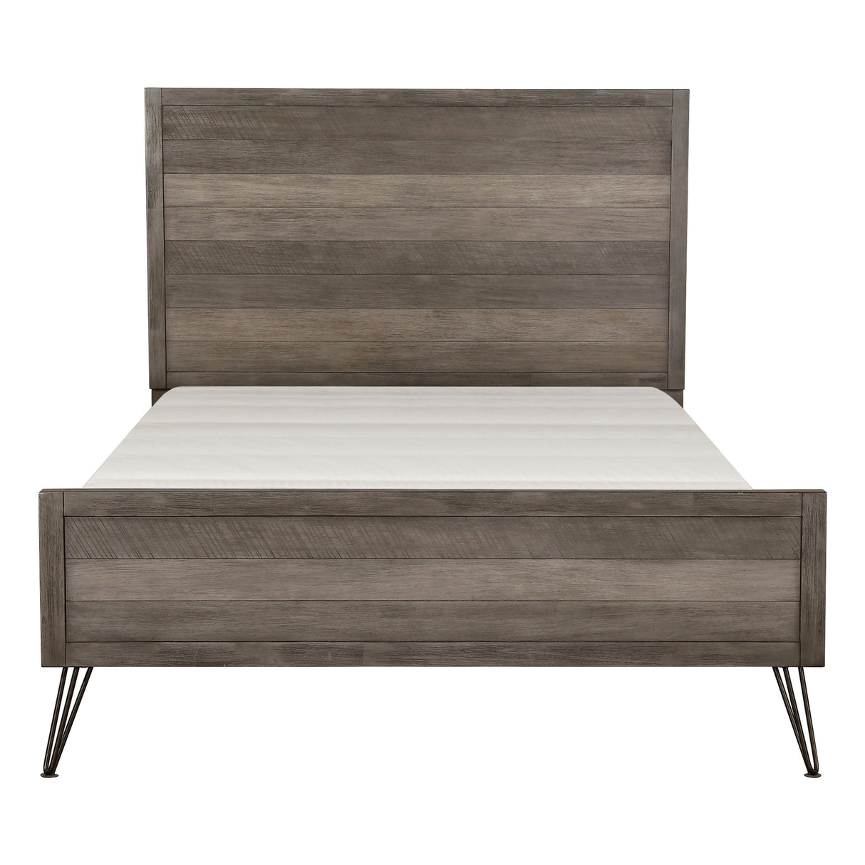 Urbanite Gray King Panel Bed from Homelegance - Luna Furniture