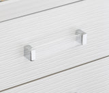 Tamsin White 4-Piece Bedroom Set (Queen Bed, Nightstand, Dresser, Mirror) from Homelegance - Luna Furniture