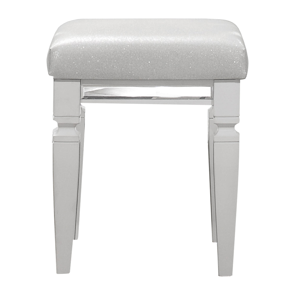 Tamsin White Vanity Stool from Homelegance - Luna Furniture