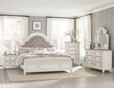 Baylesford Antique White Eastern King Bed from Homelegance - Luna Furniture