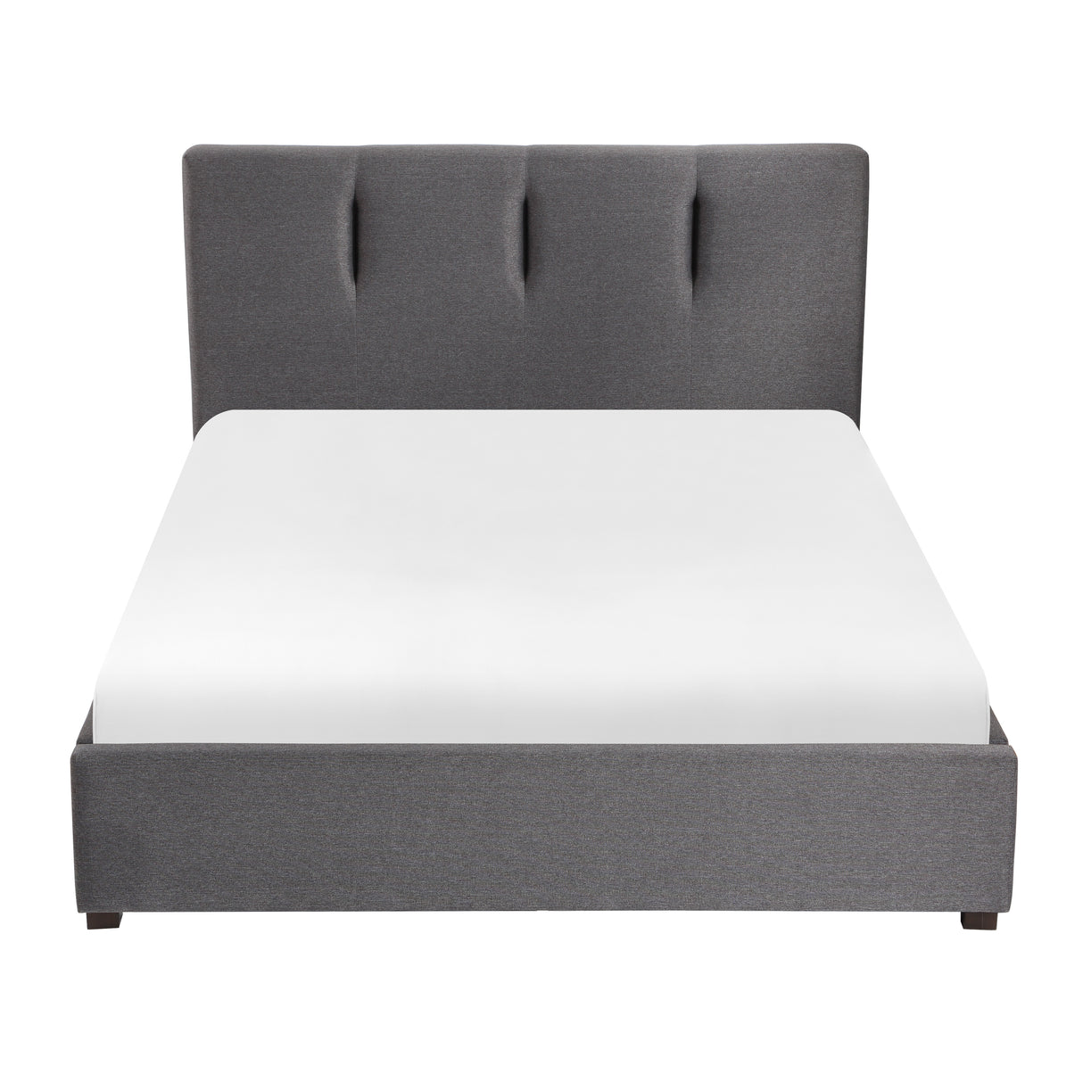 Aitana Graphite Eastern King Platform Bed from Homelegance - Luna Furniture