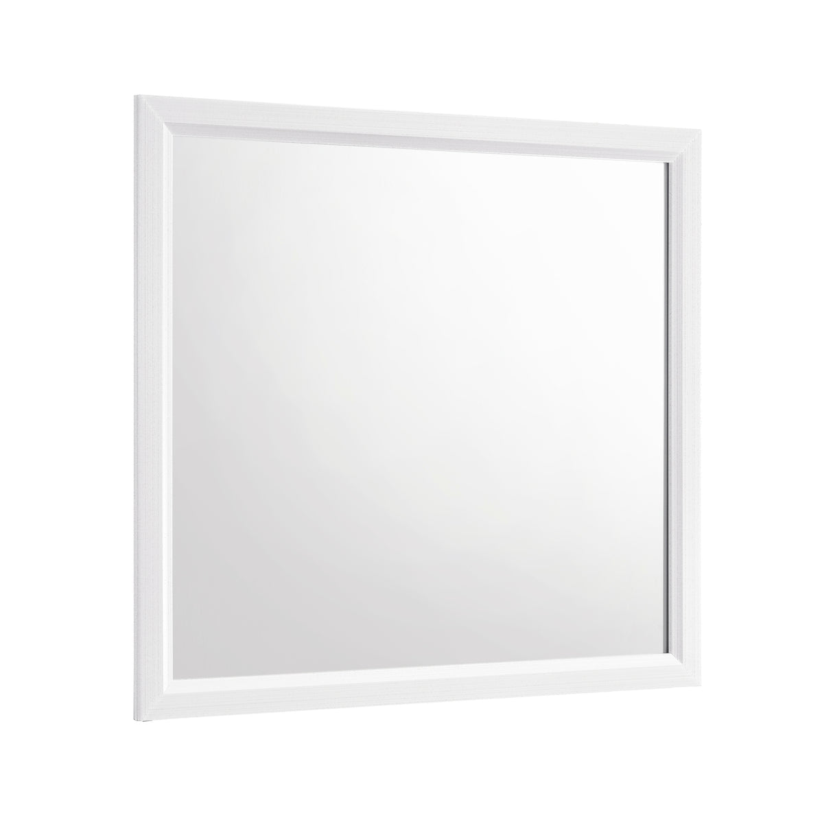 Davi White Mirror (Mirror Only) from Homelegance - Luna Furniture