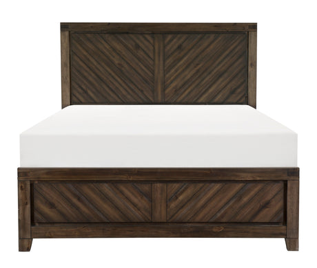 Parnell Rustic King Panel Bed from Homelegance - Luna Furniture