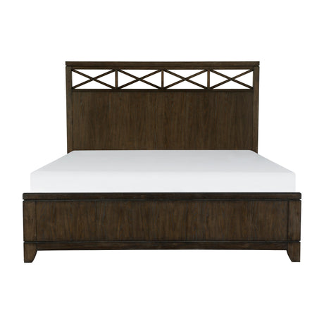 Griggs Dark Brown Panel Bedroom Set from Homelegance - Luna Furniture