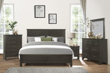 Blaire Farm Charcoal Gray Full Panel Bed from Homelegance - Luna Furniture