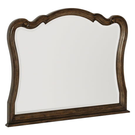 Heath Court Brown Oak Mirror (Mirror Only) from Homelegance - Luna Furniture