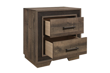 Ellendale Authentic Mahogany Nightstand from Homelegance - Luna Furniture