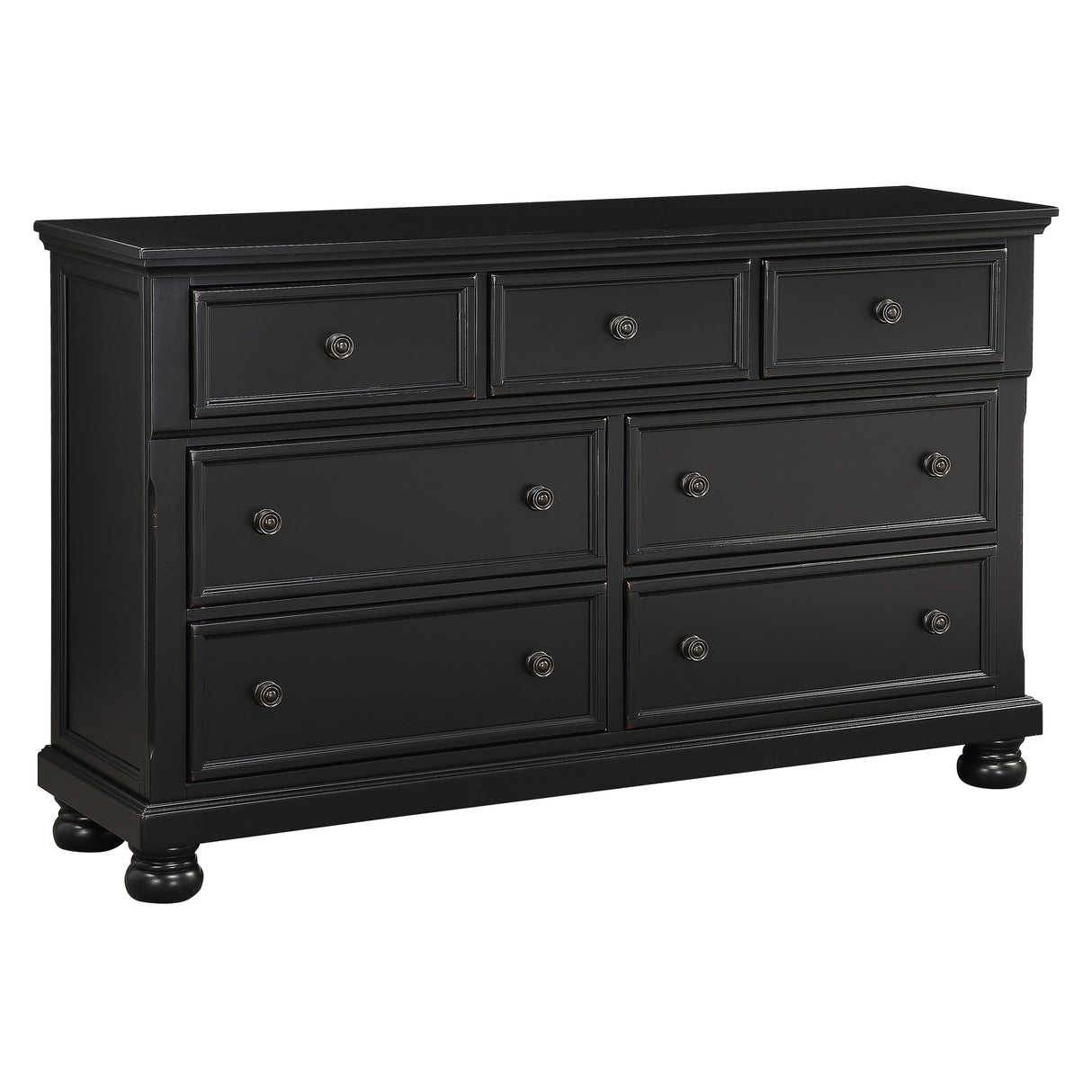 Laurelin Black Sleigh Storage Platform Bedroom Set from Homelegance - Luna Furniture