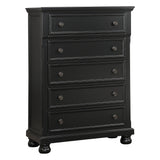 Laurelin Black Sleigh Storage Platform Bedroom Set from Homelegance - Luna Furniture