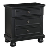 1714BK-1*44-Piece Bedroom Set (Queen Bed, Nightstand, Dresser, Mirror) from Homelegance - Luna Furniture