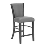 Camelia Gray/Gray Counter Height Chair, Set of 2