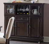 Begonia Grayish Brown Curio from Homelegance - Luna Furniture