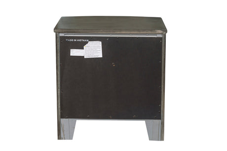 Cotterill Gray 4-Piece Bedroom Set (Queen Bed, Nightstand, Dresser, Mirror) from Homelegance - Luna Furniture