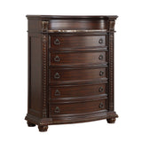 Cavalier Dark Cherry Chest from Homelegance - Luna Furniture