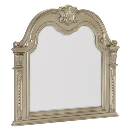 Cavalier Silver Mirror - Luna Furniture