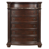 Cavalier Dark Cherry Chest from Homelegance - Luna Furniture