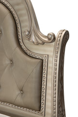 Cavalier Silver Eastern King Bed from Homelegance - Luna Furniture