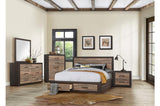 Miter Brown Dresser - Luna Furniture