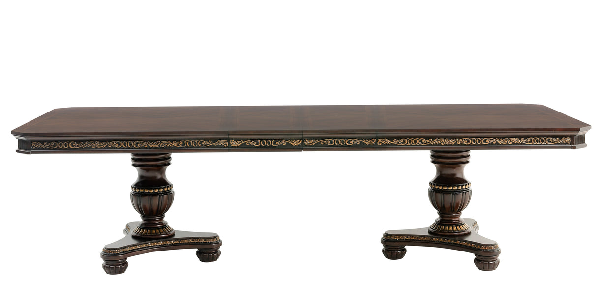 Russian Hill Warm Cherry Extendable Dining Table